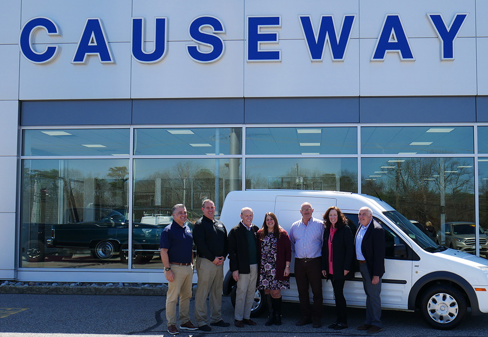 The HOPE Center receives vehicle donation to further its mission