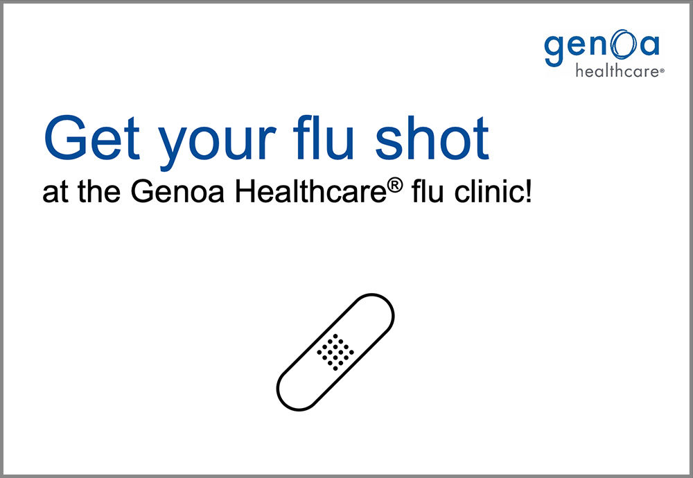 The HOPE Center will host Genoa Healthcare® flu clinic