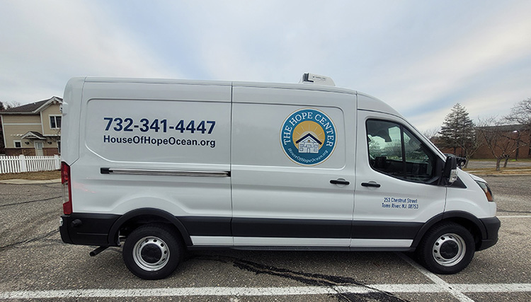 The HOPE Center Receives Van Donation from Fulfill