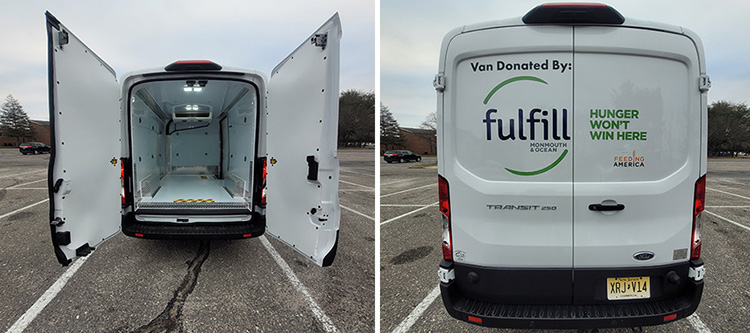 The HOPE Center Receives Van Donation from Fulfill